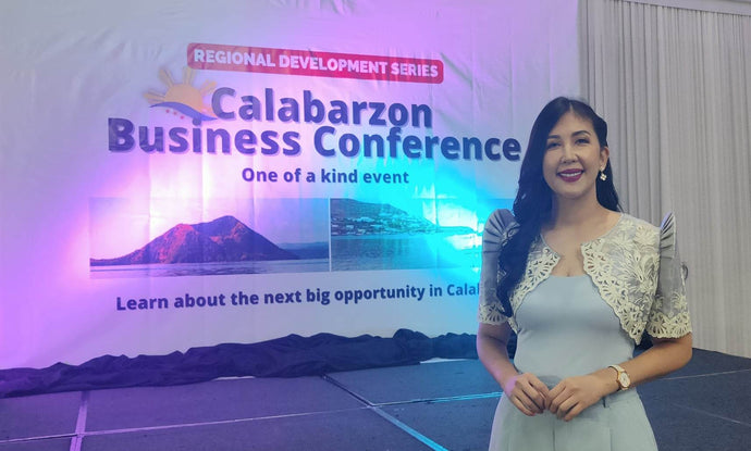 HON. MAYOR LOTA LAZARTE-MANALO AS SPEAKER IN THE RECENT CALABARZON BUSINESS CONFERENCE 2023 WITH THE ICCP