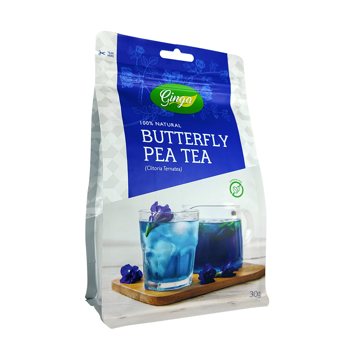 YUVA SOUL Butterfly Pea Flower//Blue Pea Flower Tea//Whole Leaf