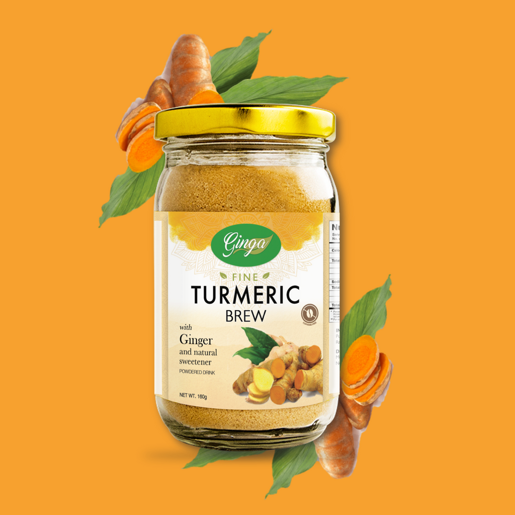 TURMERIC BREW WITH GINGER 160G