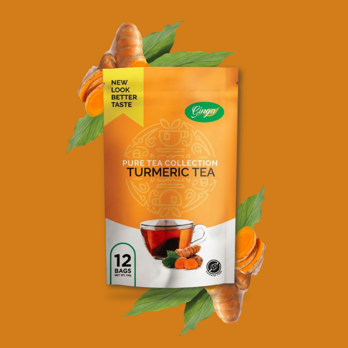 TURMERIC PURE TEA 24G – Ginga Food